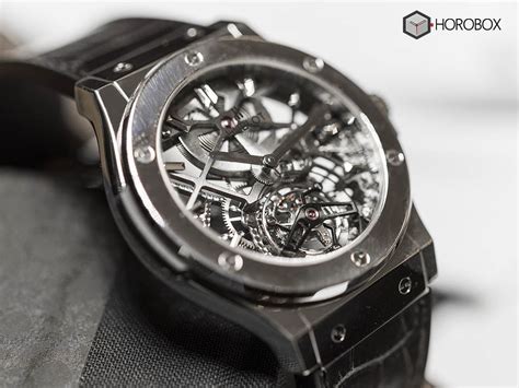 hublot fusion skeleton tourbillon|hublot classic fusion skeleton.